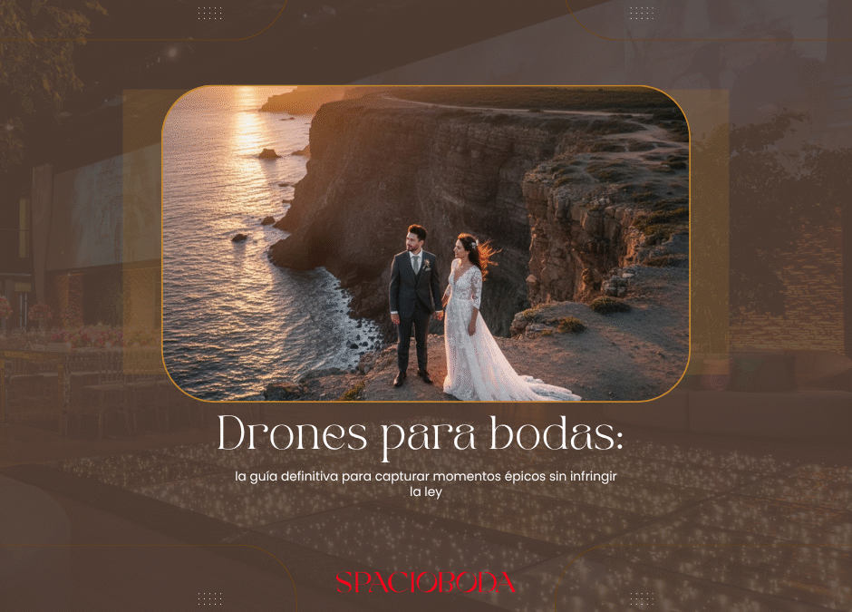 Drones para bodas: la guía definitiva para capturar momentos épicos sin infringir la ley