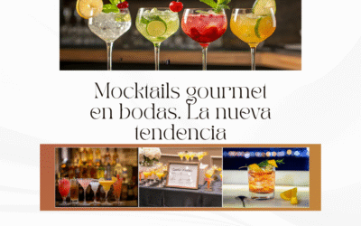 Mocktails gourmet en bodas. La nueva tendencia