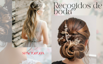 Tipos de recogidos de boda: encuentra tu estilo ideal