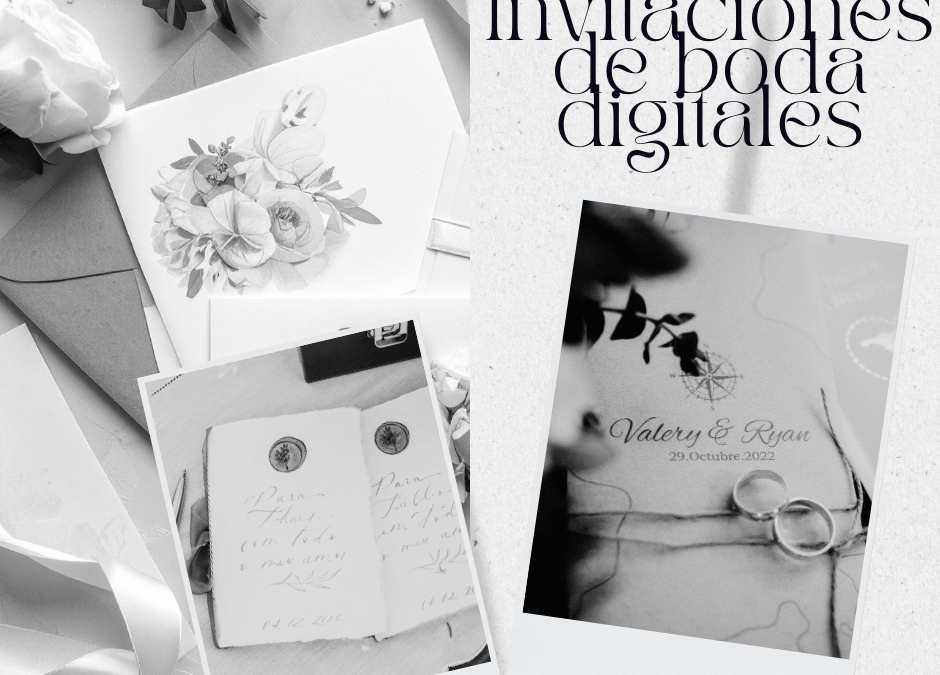 Invitaciones de boda digitales: guía para enviar tu «Sí, quiero» online