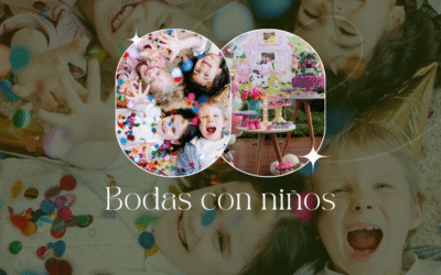 Niños en las bodas. Ideas creativas para una celebración divertida y relajada